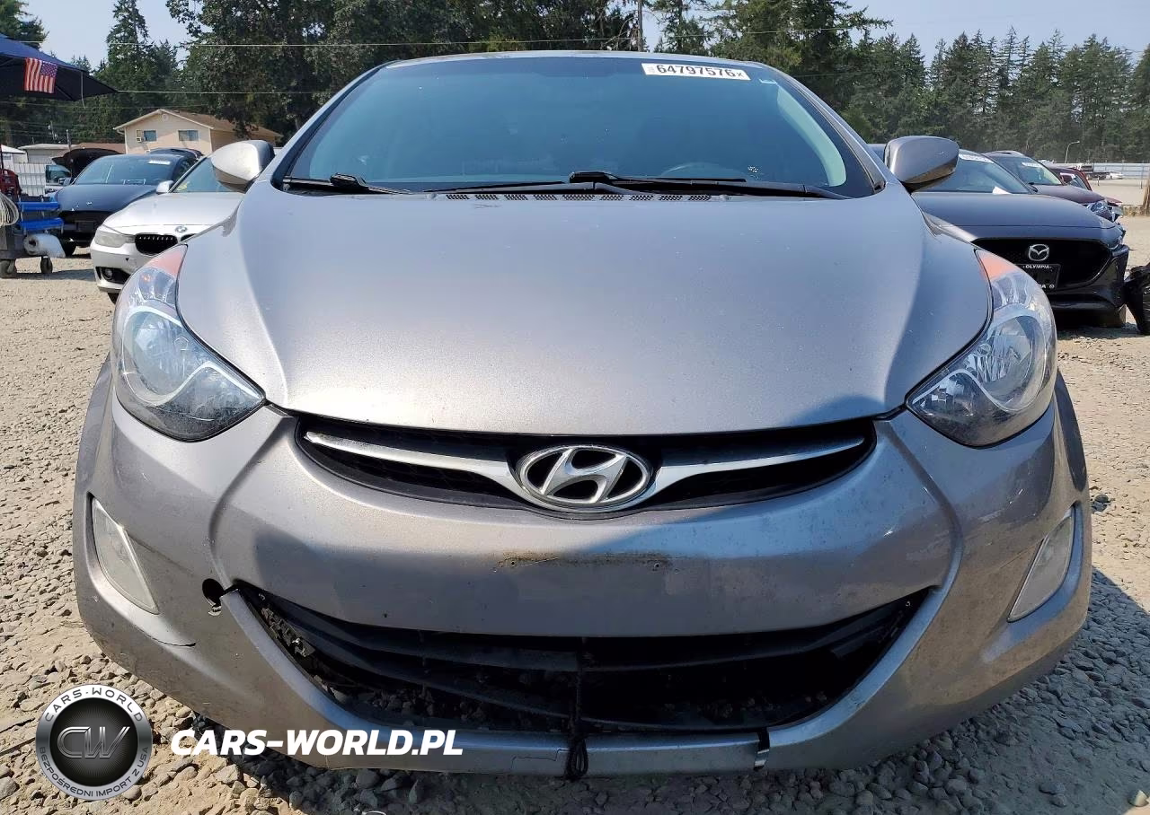 2013 Hyundai Elantra Gls VIN:KMHDH4AE4DU770854 - 5