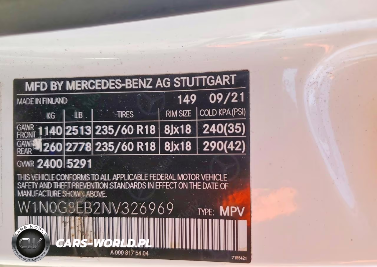 2022 Mercedes-Benz Glc 300 4Matic VIN:W1N0G8EB2NV326969 - 12