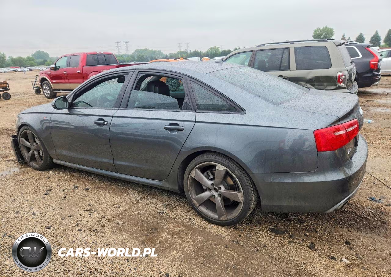 2014 Audi A6 VIN:WAUHGAFC0EN000223 - 2