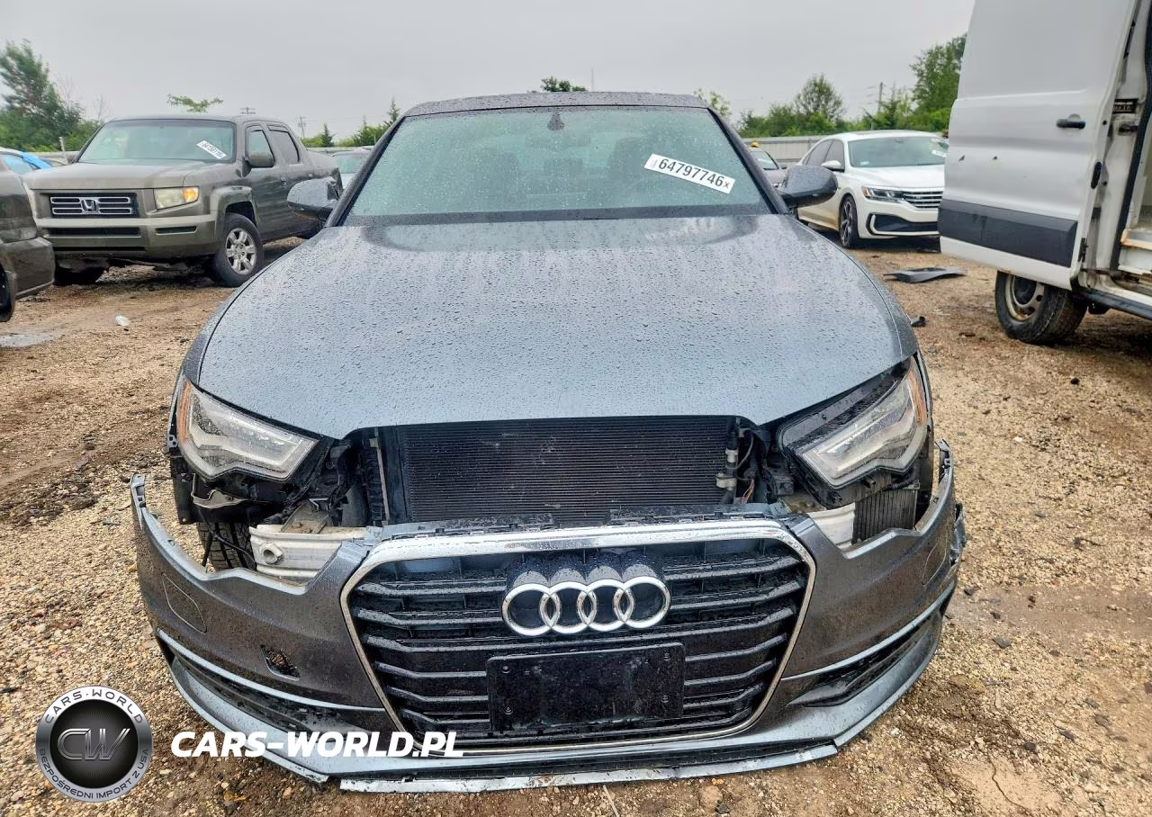 2014 Audi A6 VIN:WAUHGAFC0EN000223 - 5