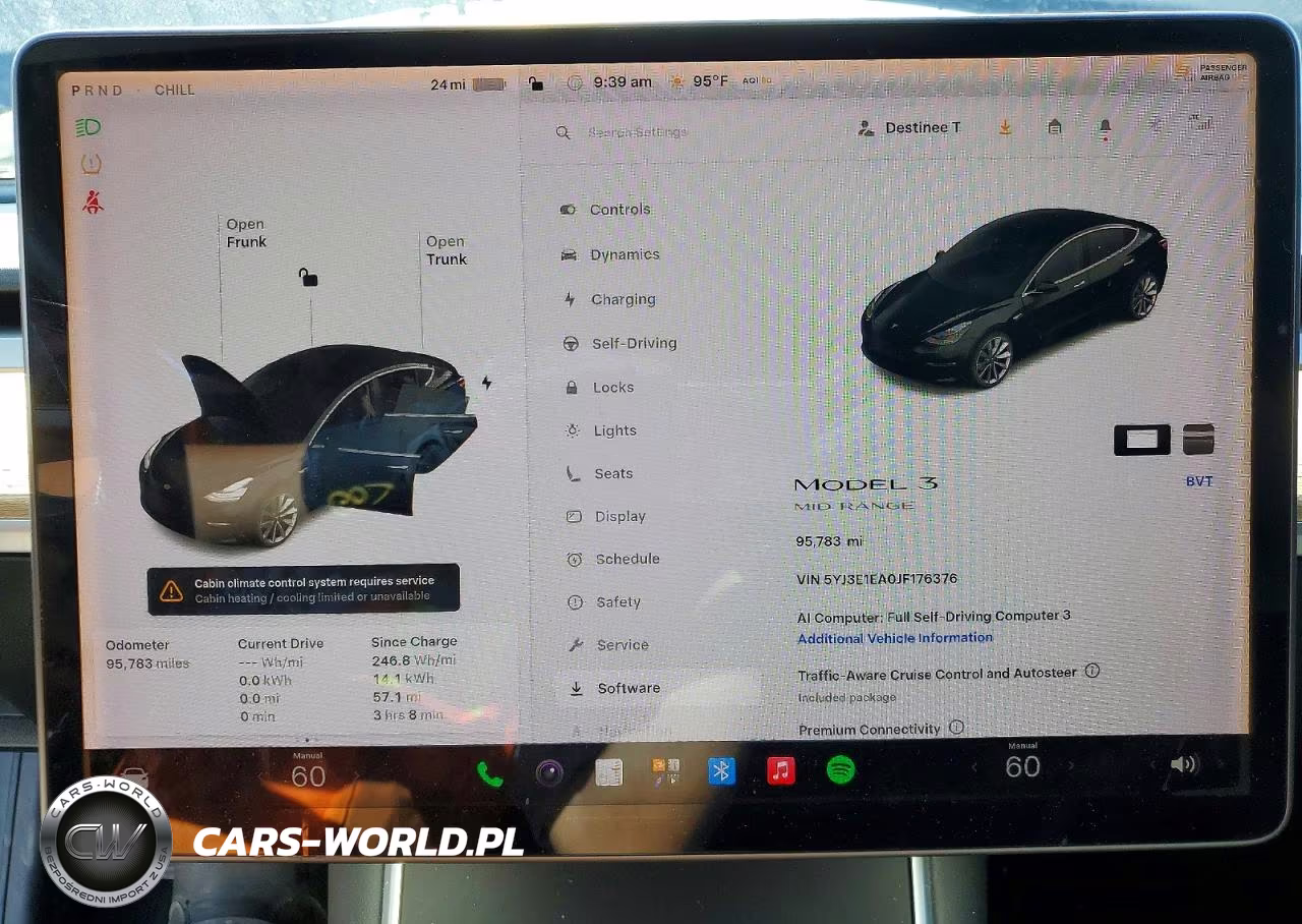 2018 Tesla Model 3 VIN:5YJ3E1EA0JF176376 - 9