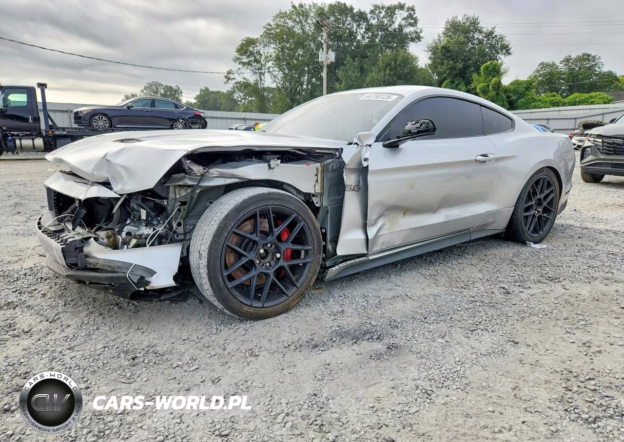 2018 Ford Mustang Gt VIN:1FA6P8CF0J5171636 - 1