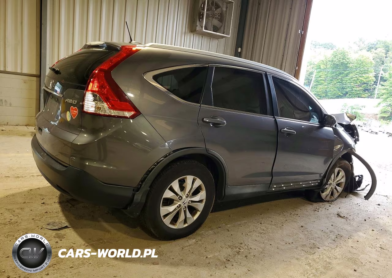 2014 Honda Cr-V Exl VIN:2HKRM4H71EH600735 - 3