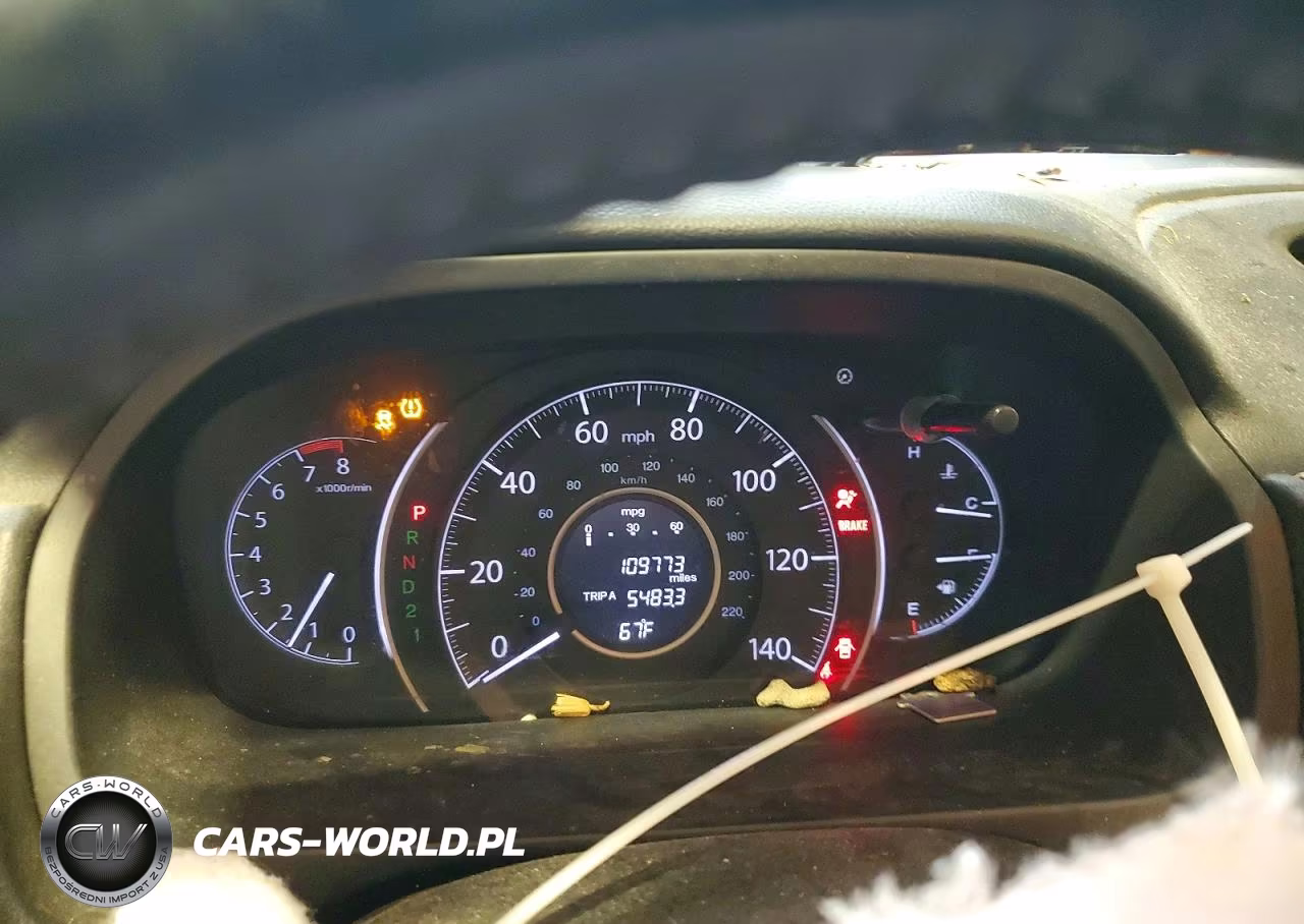 2014 Honda Cr-V Exl VIN:2HKRM4H71EH600735 - 9