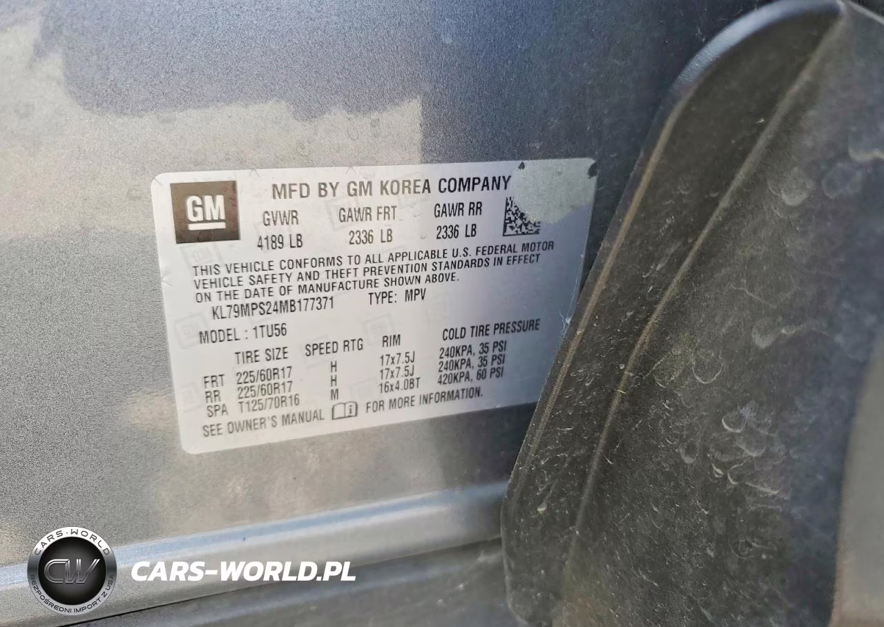 2021 Chevrolet Trailblazer Lt VIN:KL79MPS24MB177371 - 13