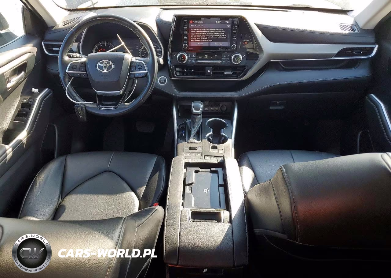 2021 Toyota Highlander Xle VIN:5TDGZRBH8MS528707 - 8