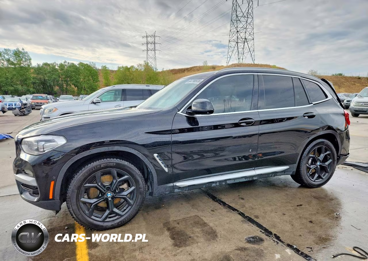 2021 BMW X3 xDrive30I VIN:5UXTY5C06M9F26344 - 1