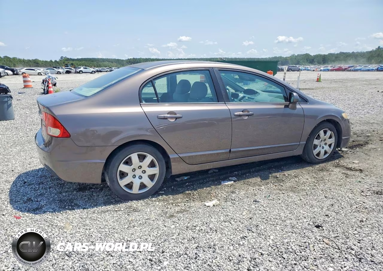 2010 Honda Civic Lx VIN:2HGFA1F55AH529006 - 3