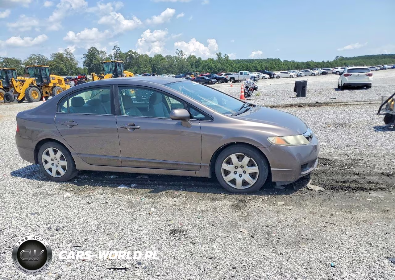 2010 Honda Civic Lx VIN:2HGFA1F55AH529006 - 4
