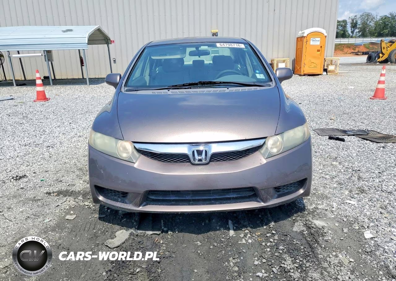 2010 Honda Civic Lx VIN:2HGFA1F55AH529006 - 5