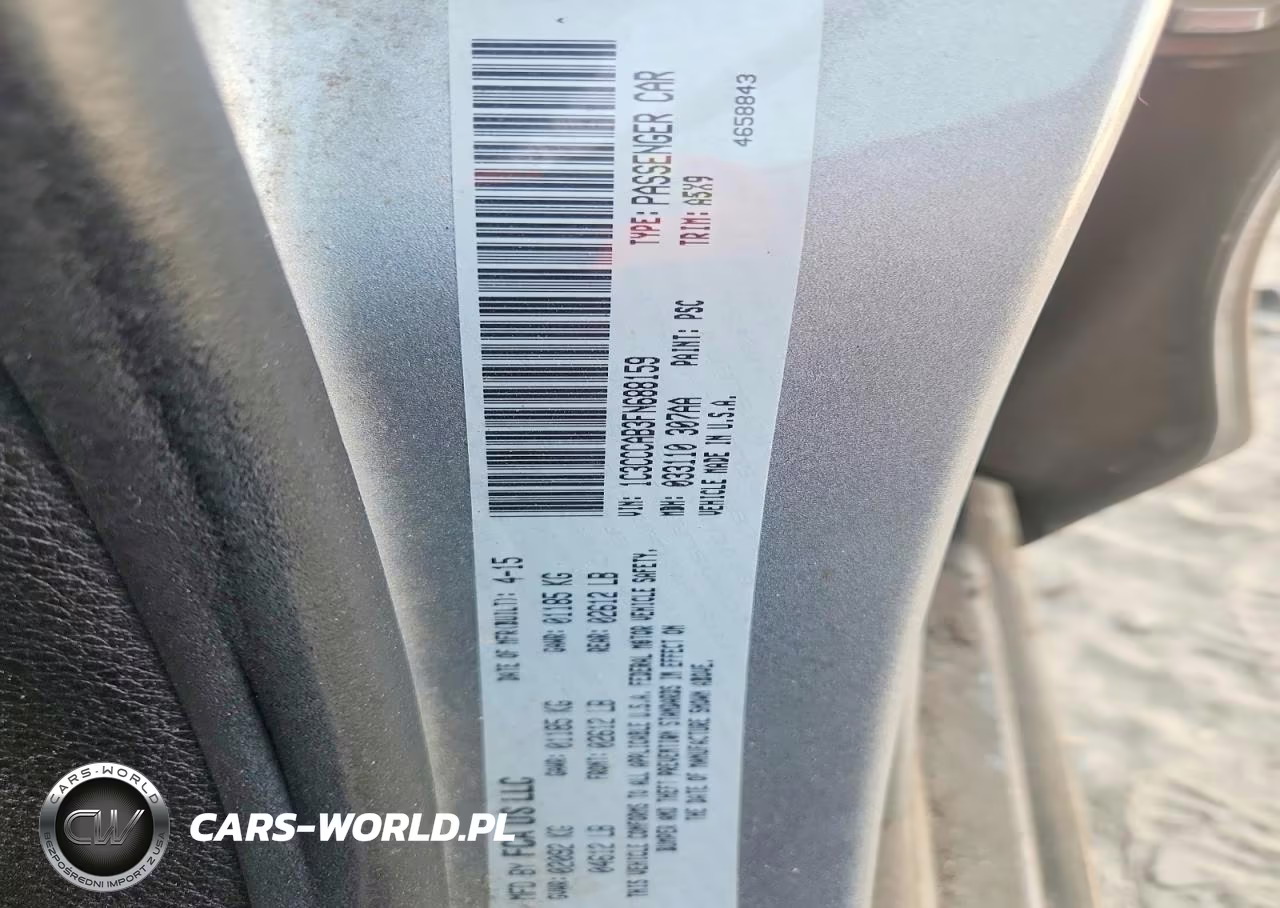 2015 Chrysler 200 Limited VIN:1C3CCCAB3FN688159 - 12