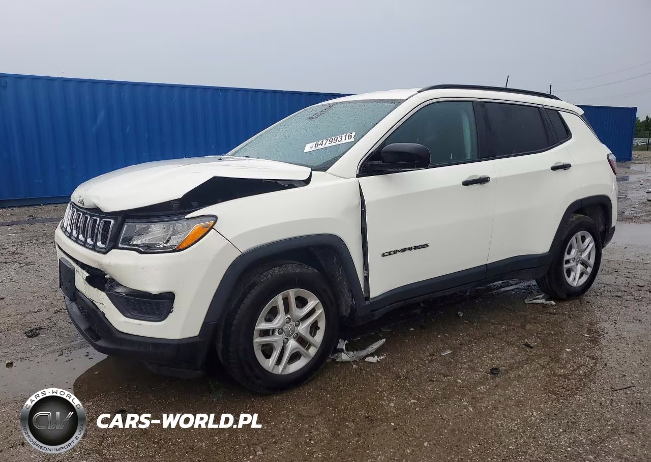 2019 Jeep Compass Sport VIN:3C4NJCAB0KT848003 - 1