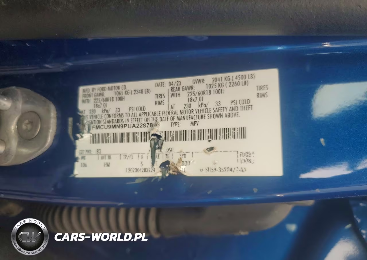 2023 Ford Escape St Line VIN:1FMCU9MN9PUA22878 - 13