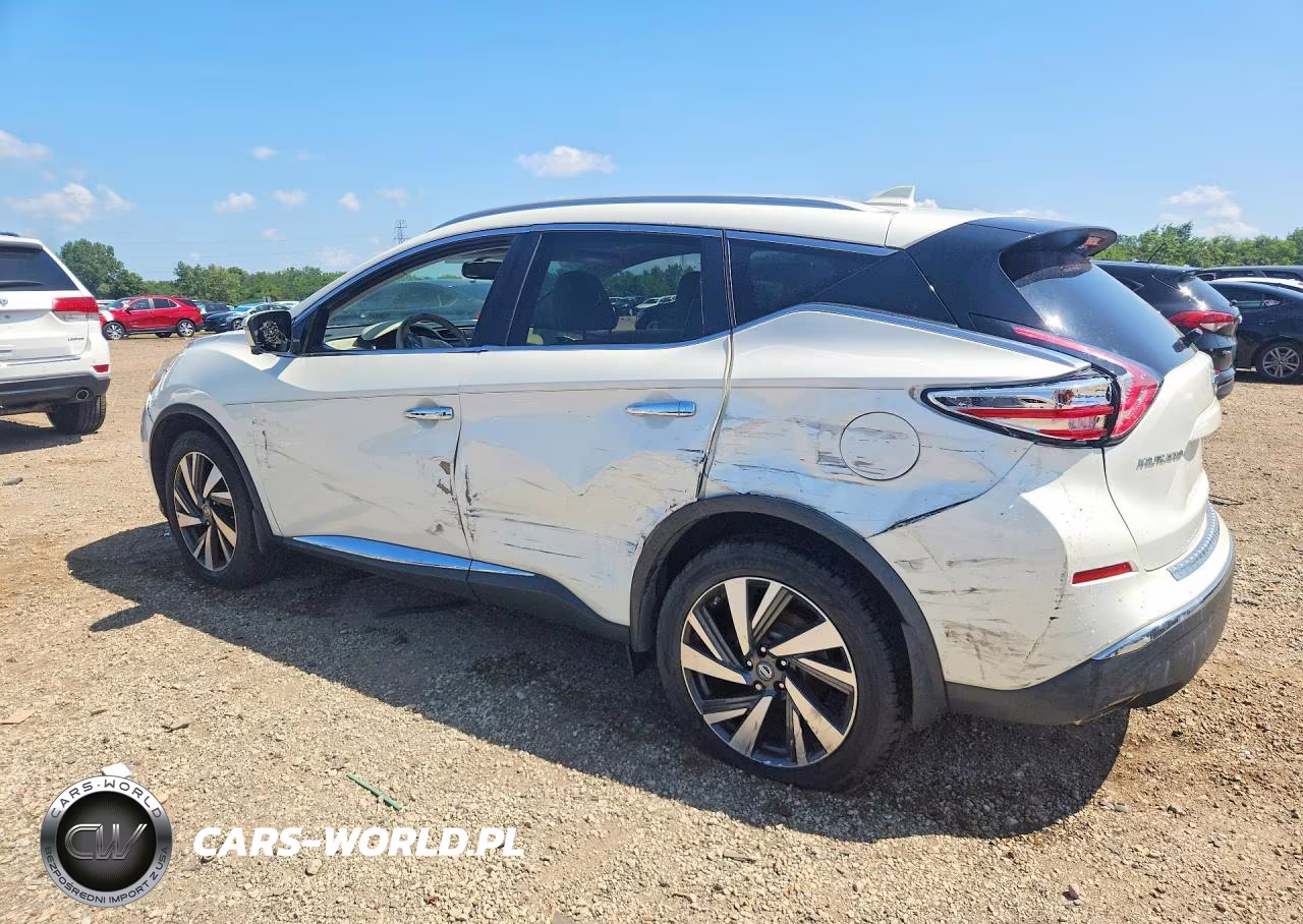 2017 Nissan Murano Platinum VIN:5N1AZ2MH9HN165836 - 2