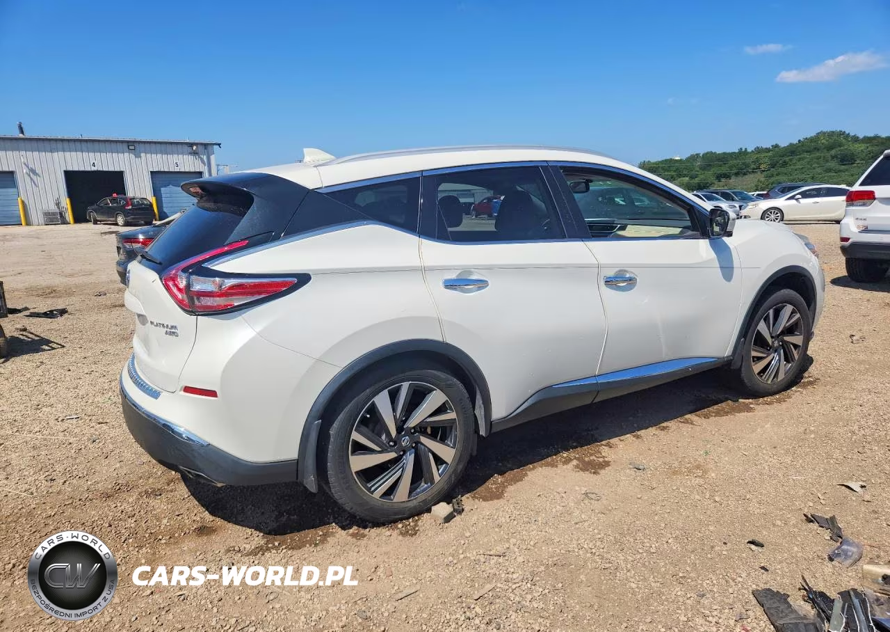 2017 Nissan Murano Platinum VIN:5N1AZ2MH9HN165836 - 3