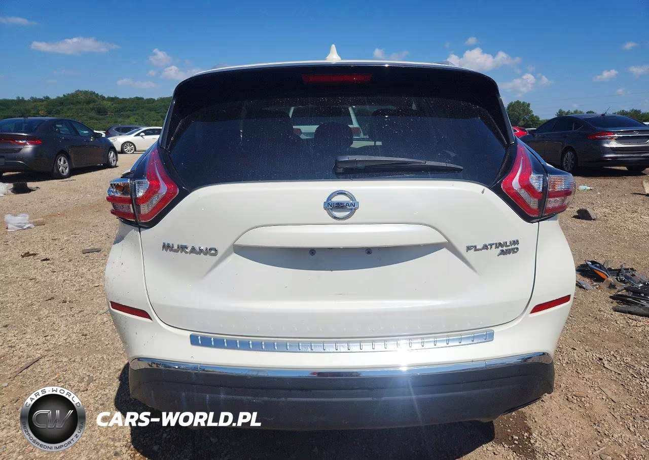 2017 Nissan Murano Platinum VIN:5N1AZ2MH9HN165836 - 6