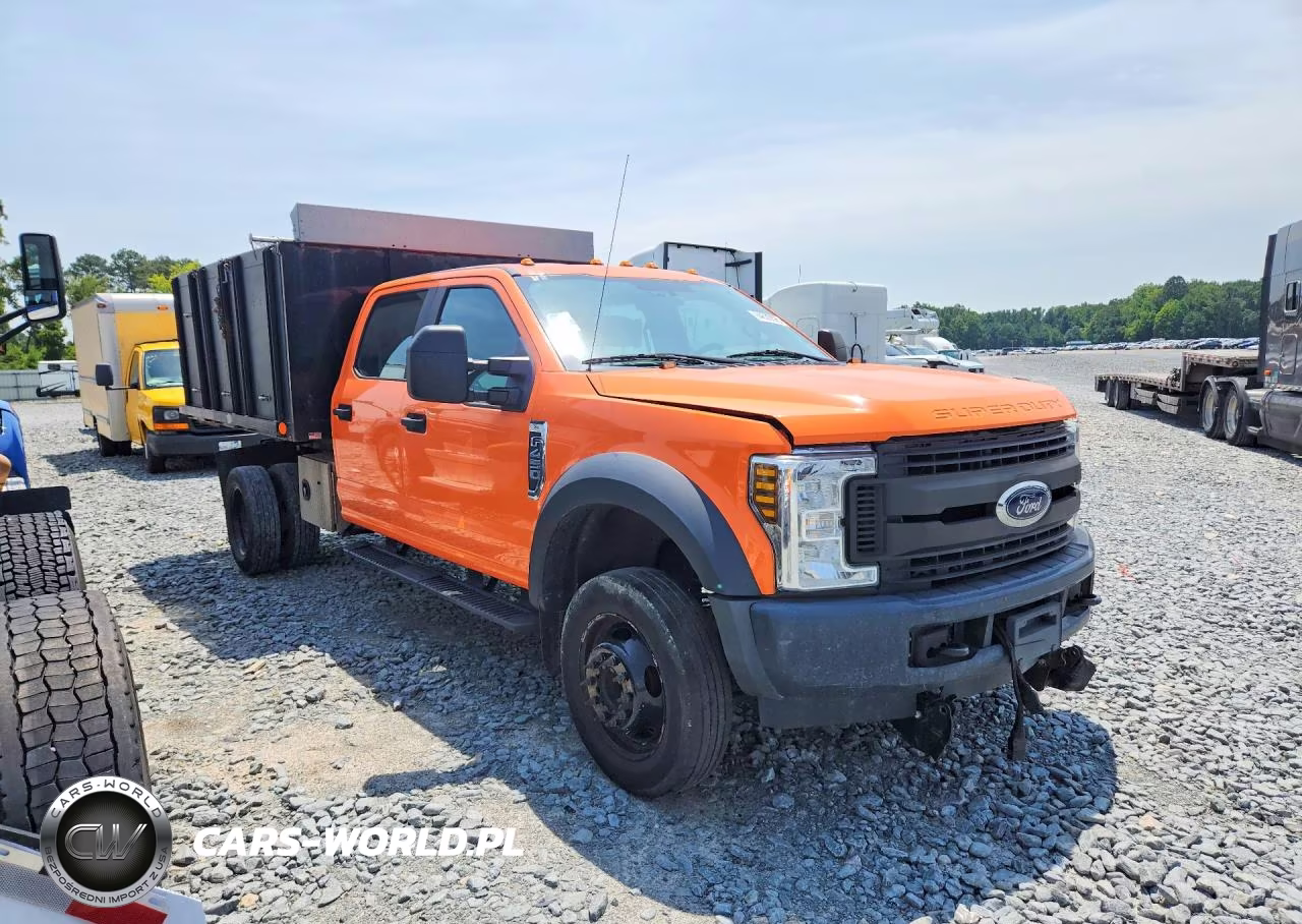 2018 Ford F450 Super Duty Dump Truck VIN:1FD9W4GY4JEB76283 - 4