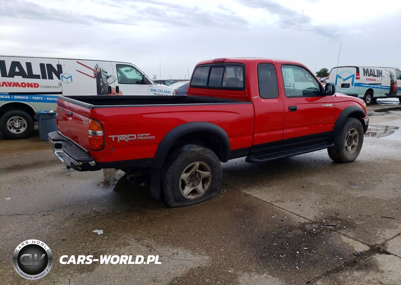 2003 Toyota Tacoma Base V6 VIN:5TEWN72N63Z154844 - 3