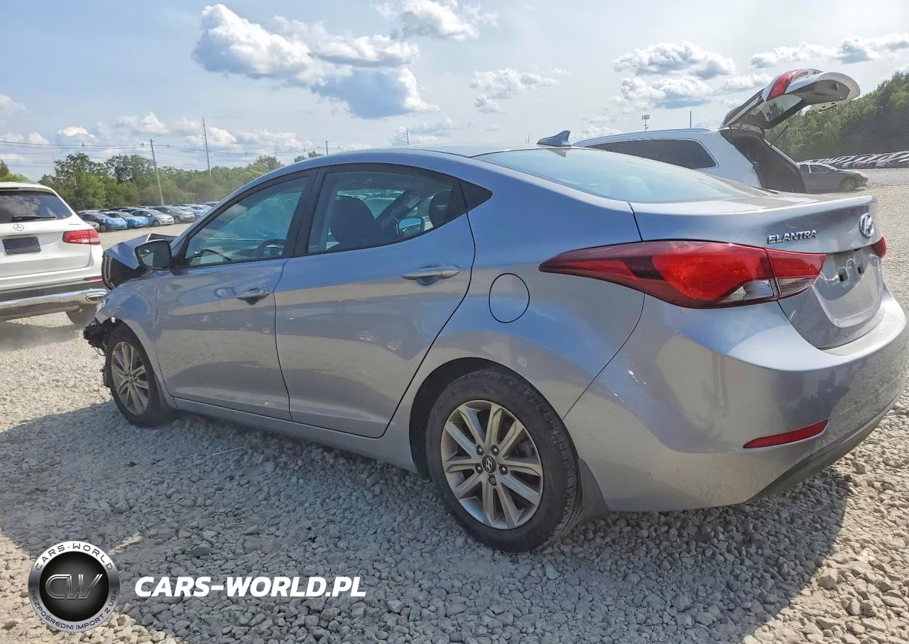 2016 Hyundai Elantra Se VIN:5NPDH4AE5GH724601 - 2