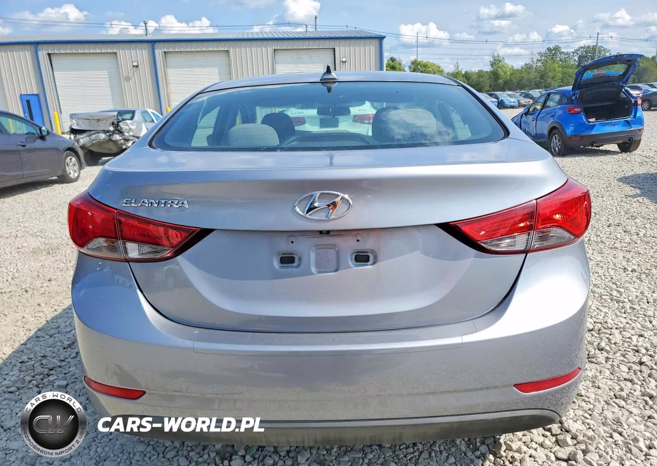 2016 Hyundai Elantra Se VIN:5NPDH4AE5GH724601 - 6