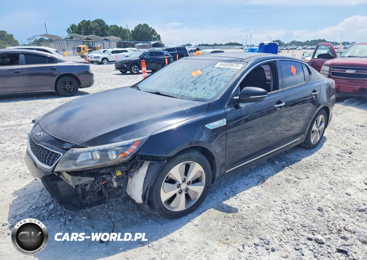 2016 Kia Optima Hybrid VIN:KNAGN4AD1G5095168 - 1