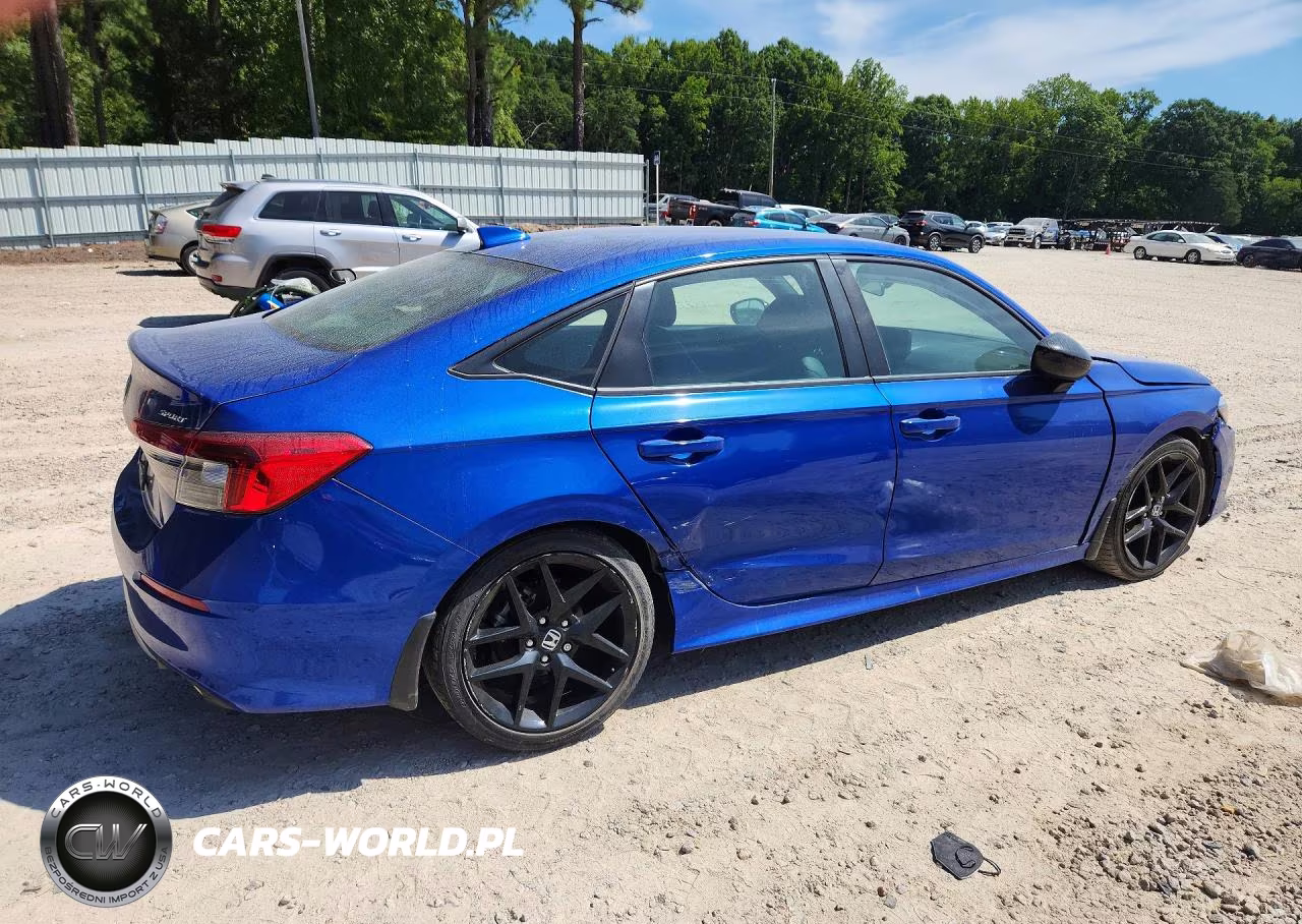 2022 Honda Civic Sport VIN:2HGFE2F50NH557540 - 3