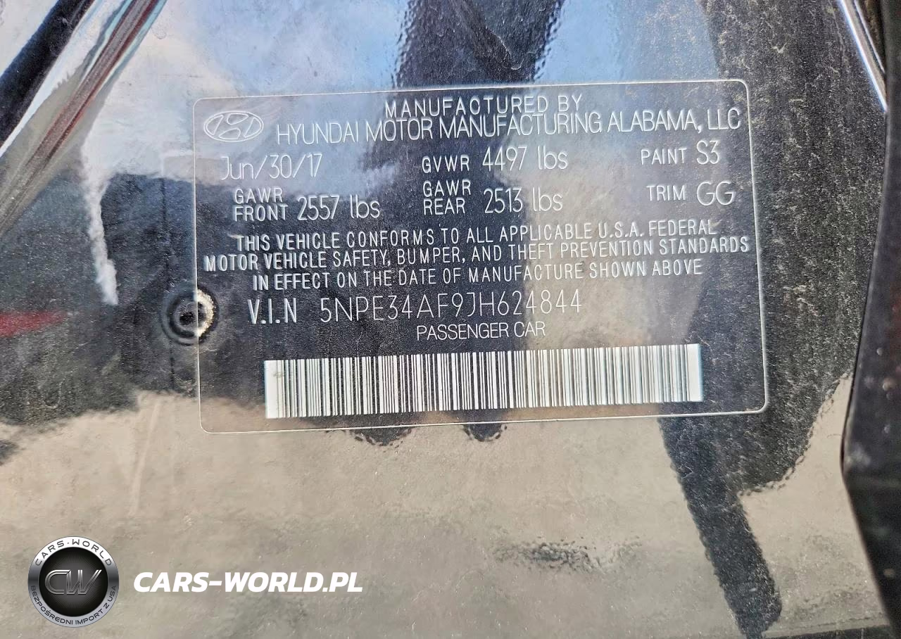 2018 Hyundai Sonata Sel VIN:5NPE34AF9JH624844 - 12