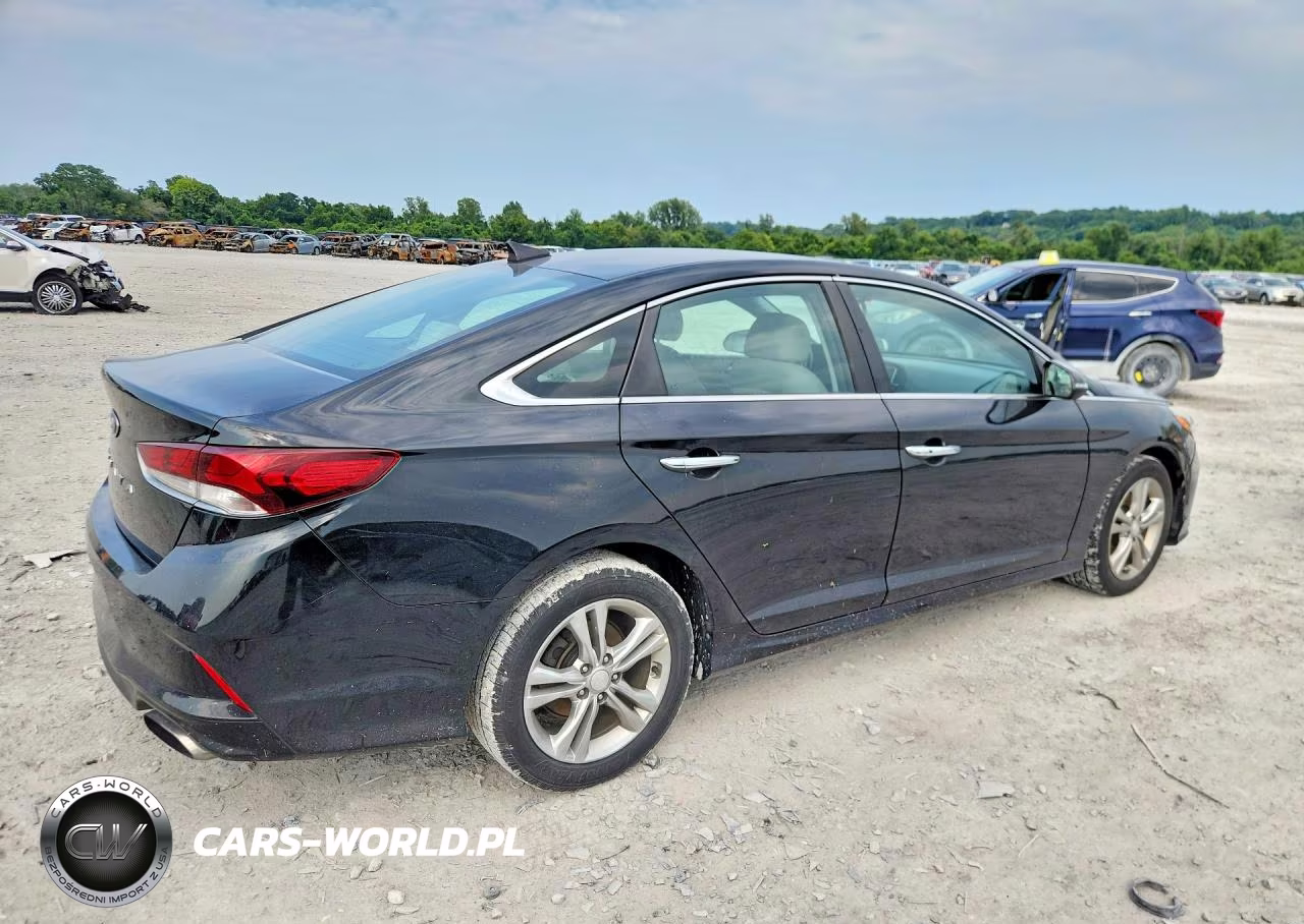 2018 Hyundai Sonata Sel VIN:5NPE34AF9JH624844 - 3