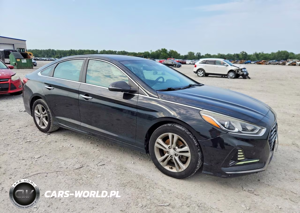 2018 Hyundai Sonata Sel VIN:5NPE34AF9JH624844 - 4