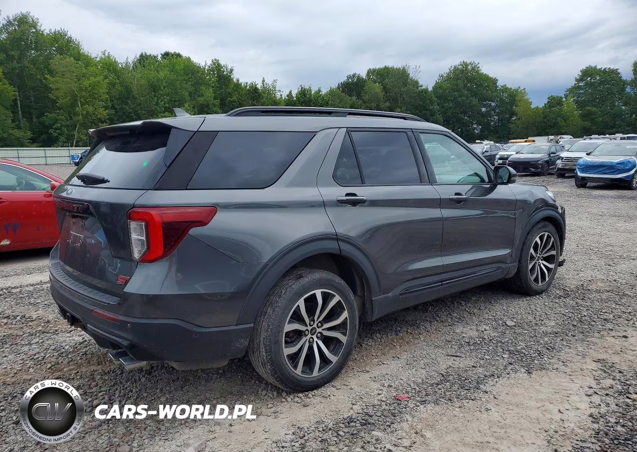 2020 Ford Explorer St VIN:1FM5K8GC5LGA75198 - 3