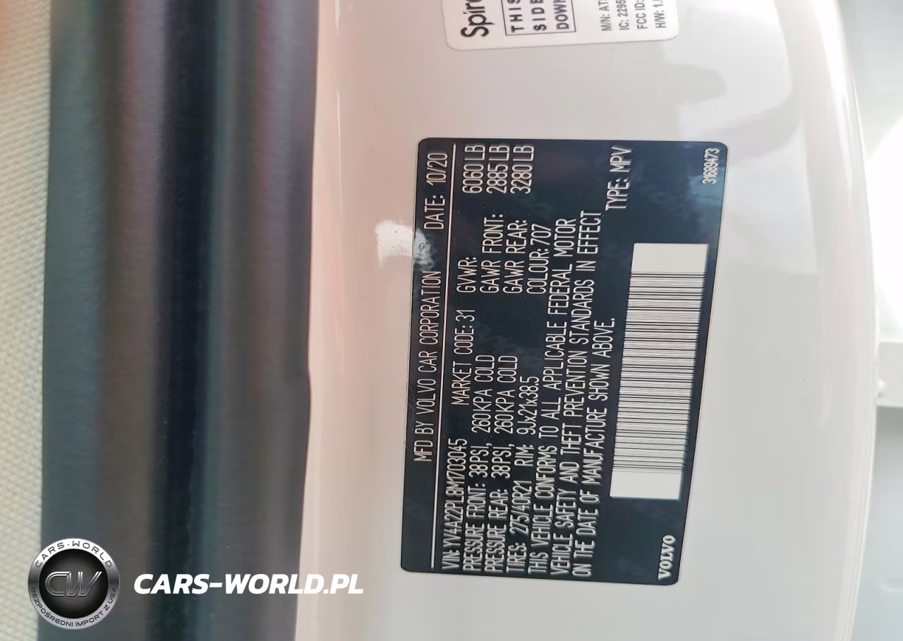2021 Volvo Xc90 T6 Inscription VIN:YV4A22PL8M1703045 - 13