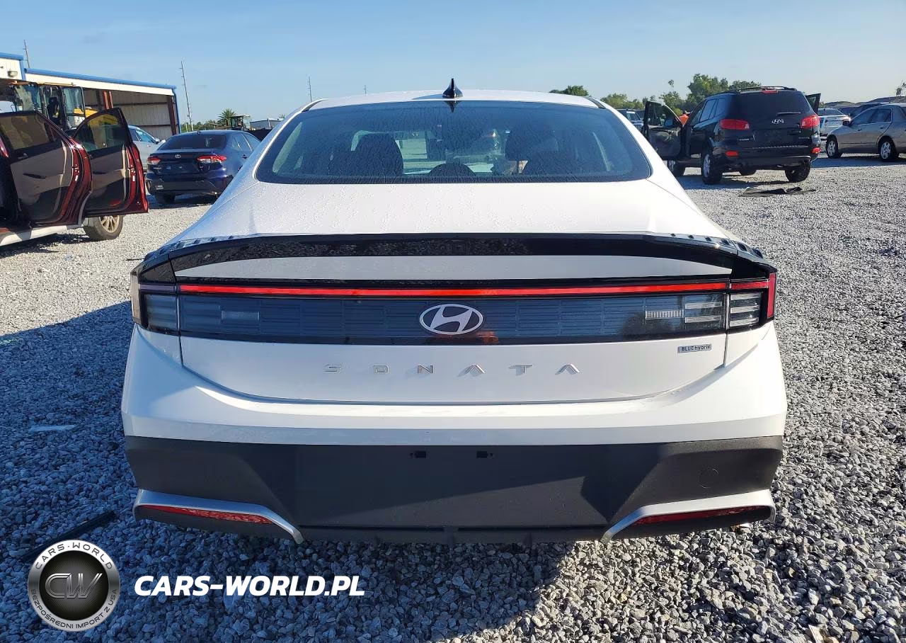 2026 Hyundai Sonata Hybrid Blue VIN:KMHL24JJ5TA156549 - 6