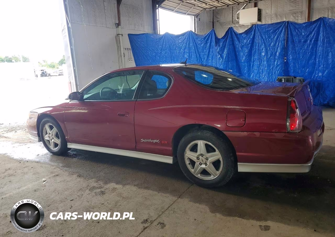 2005 Chevrolet Monte Carlo Ss Supercharged VIN:2G1WZ121859273303 - 2