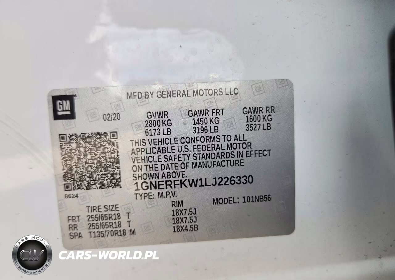 2020 Chevrolet Traverse Ls VIN:1GNERFKW1LJ226330 - 12