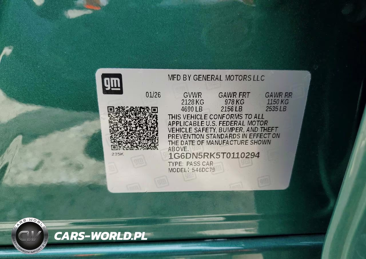 2026 Cadillac Ct5 Premium Luxury VIN:1G6DN5RK5T0110294 - 13