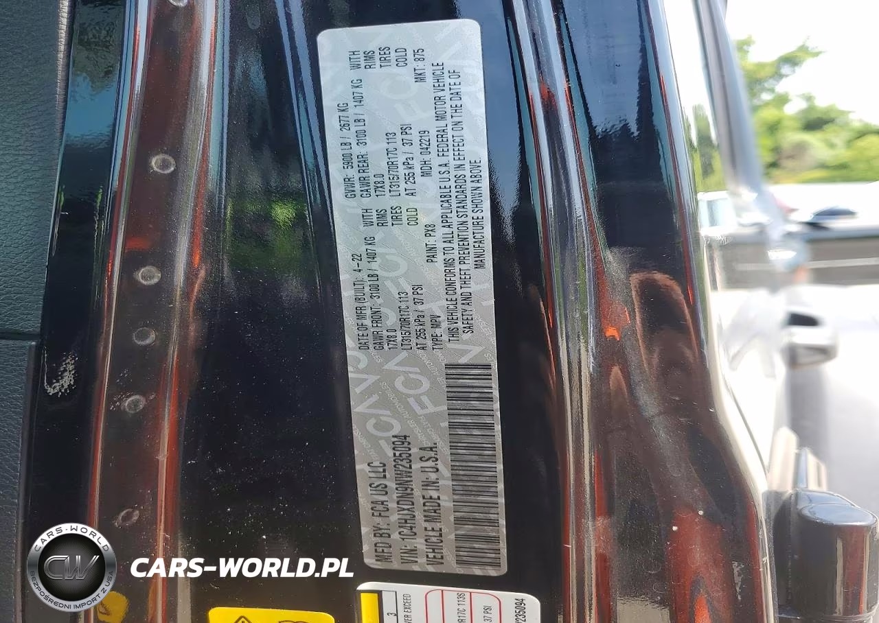 2022 Jeep Wrangler Unlimited Sport VIN:1C4HJXDN9NW235094 - 12