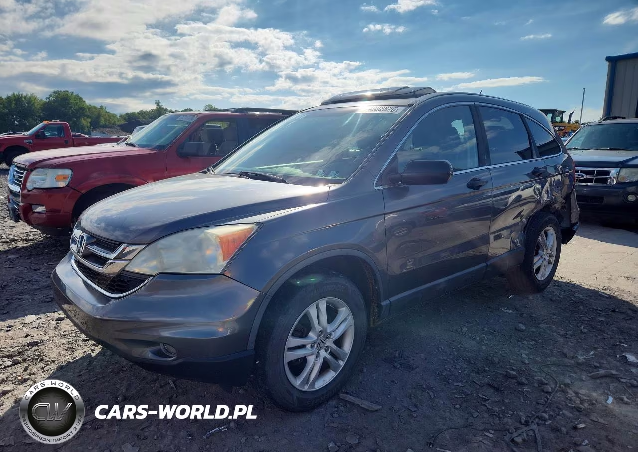 2010 Honda Cr-V Ex VIN:5J6RE4H53AL015697 - 1