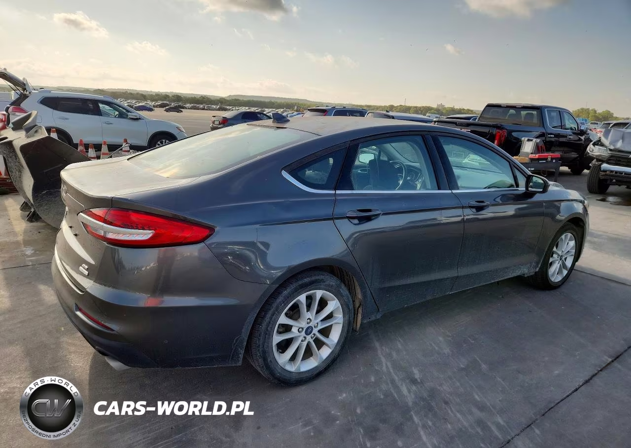 2019 FORD FUSION SE VIN:3FA6P0HD9KR198647 - 3