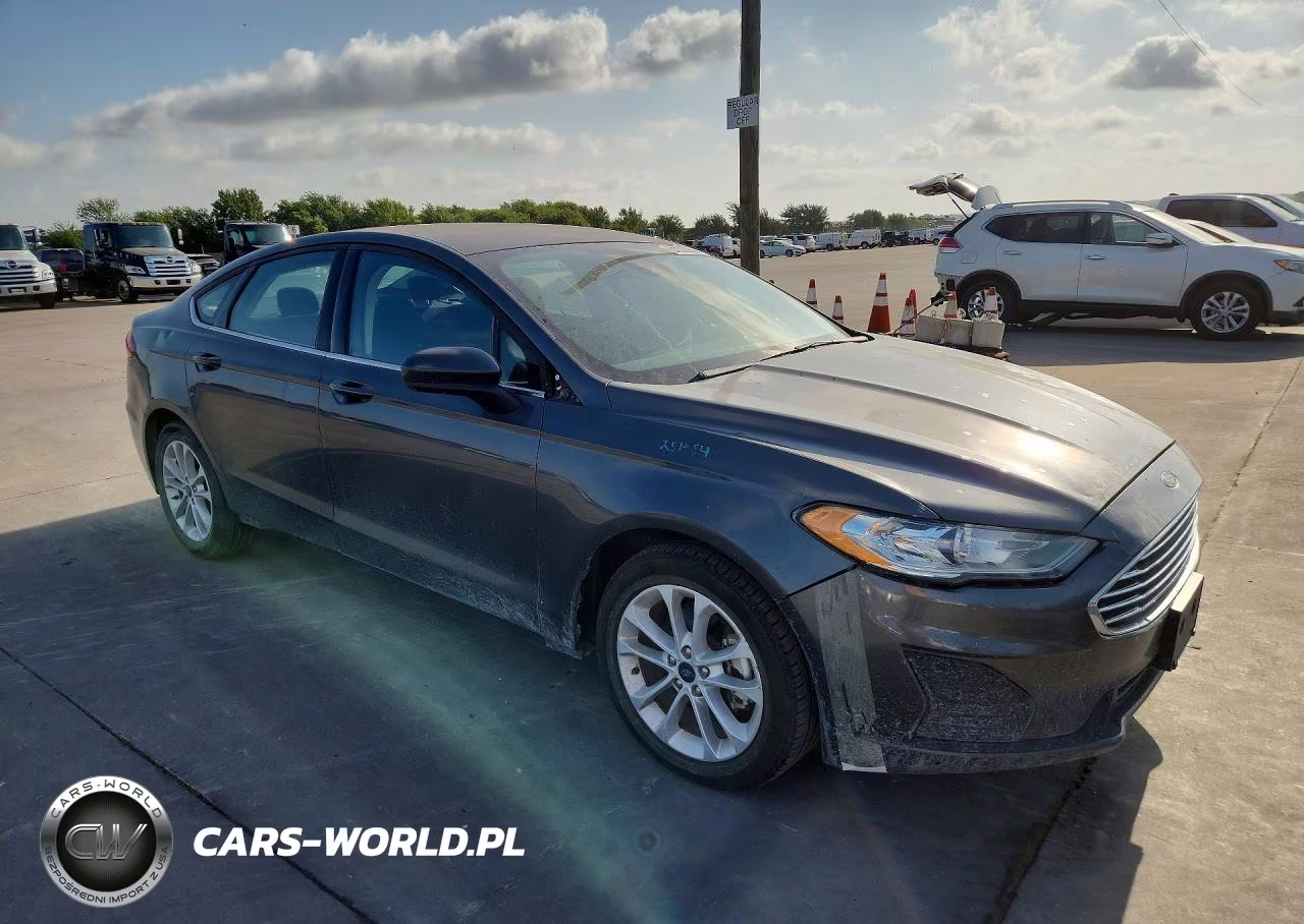 2019 FORD FUSION SE VIN:3FA6P0HD9KR198647 - 4
