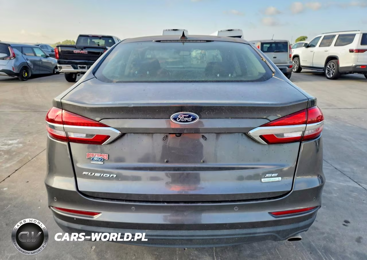 2019 FORD FUSION SE VIN:3FA6P0HD9KR198647 - 6