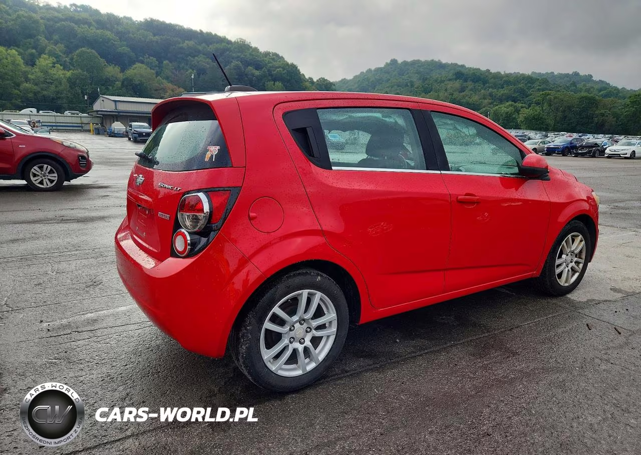 2015 Chevrolet Sonic Lt VIN:1G1JC6SB1F4155373 - 3