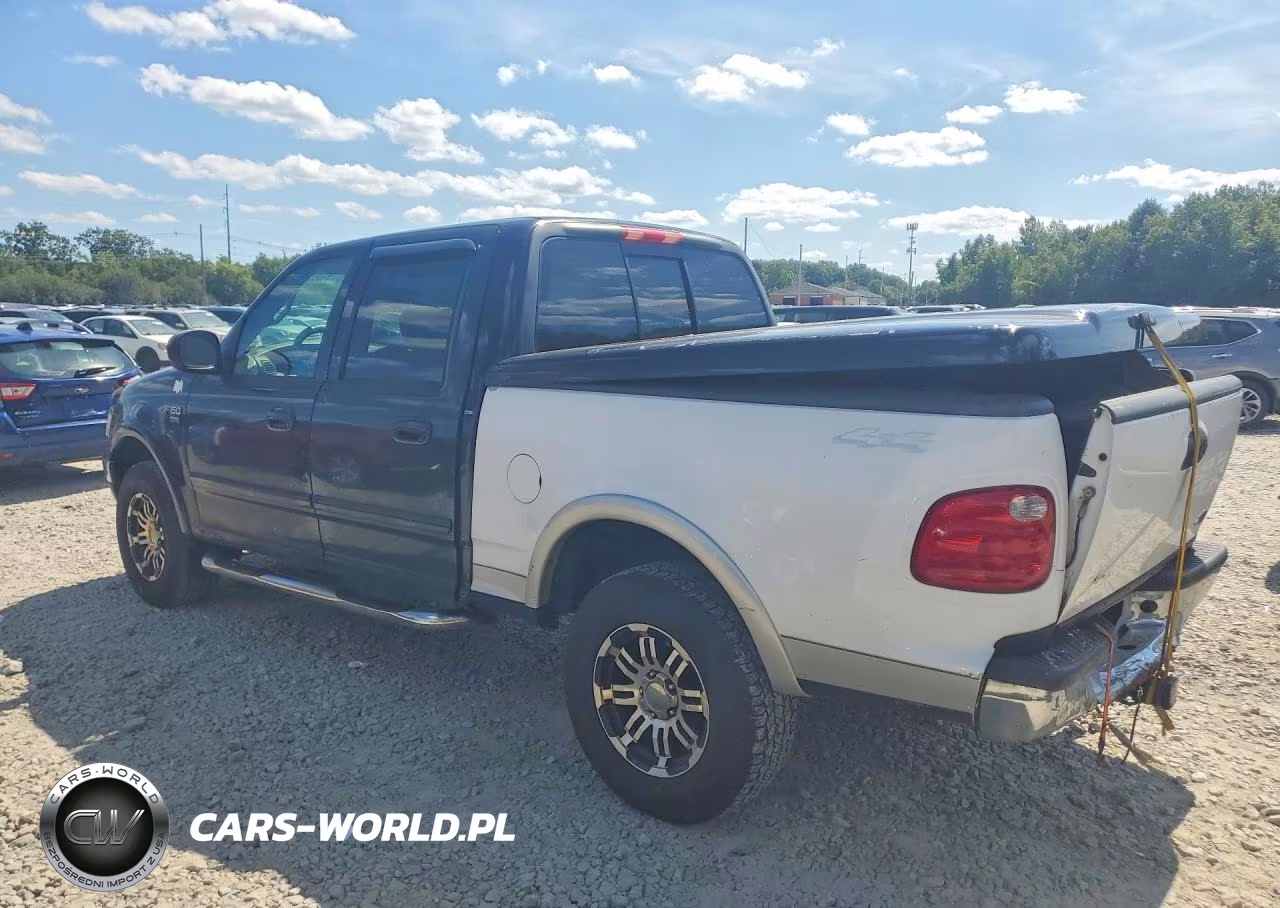 2002 Ford F150 Supercrew VIN:1FTRW08L62KB42994 - 2