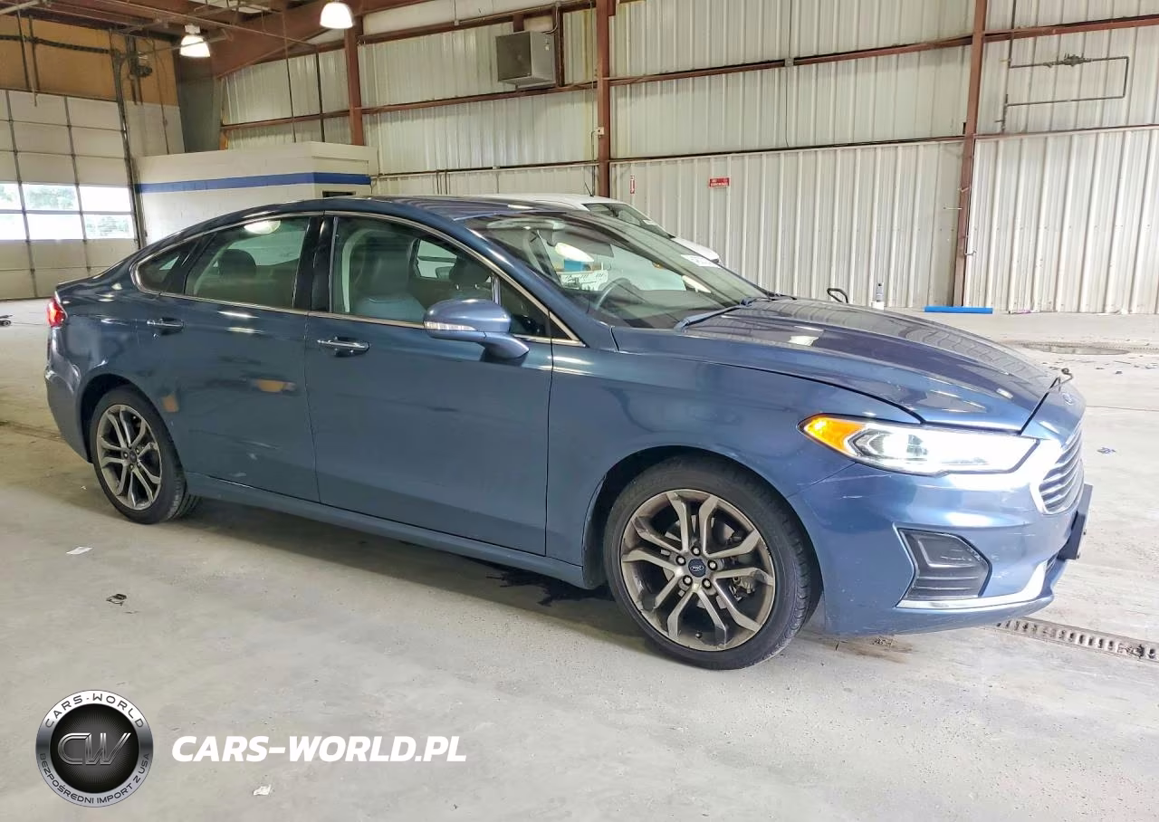 2019 Ford Fusion Sel VIN:3FA6P0CD9KR233842 - 4