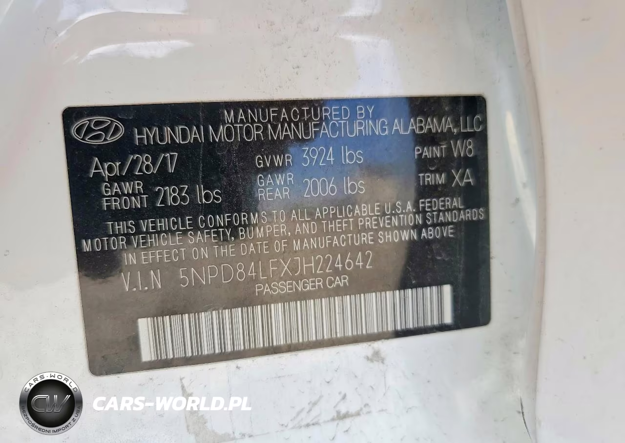 2018 Hyundai Elantra Sel VIN:5NPD84LFXJH224642 - 13