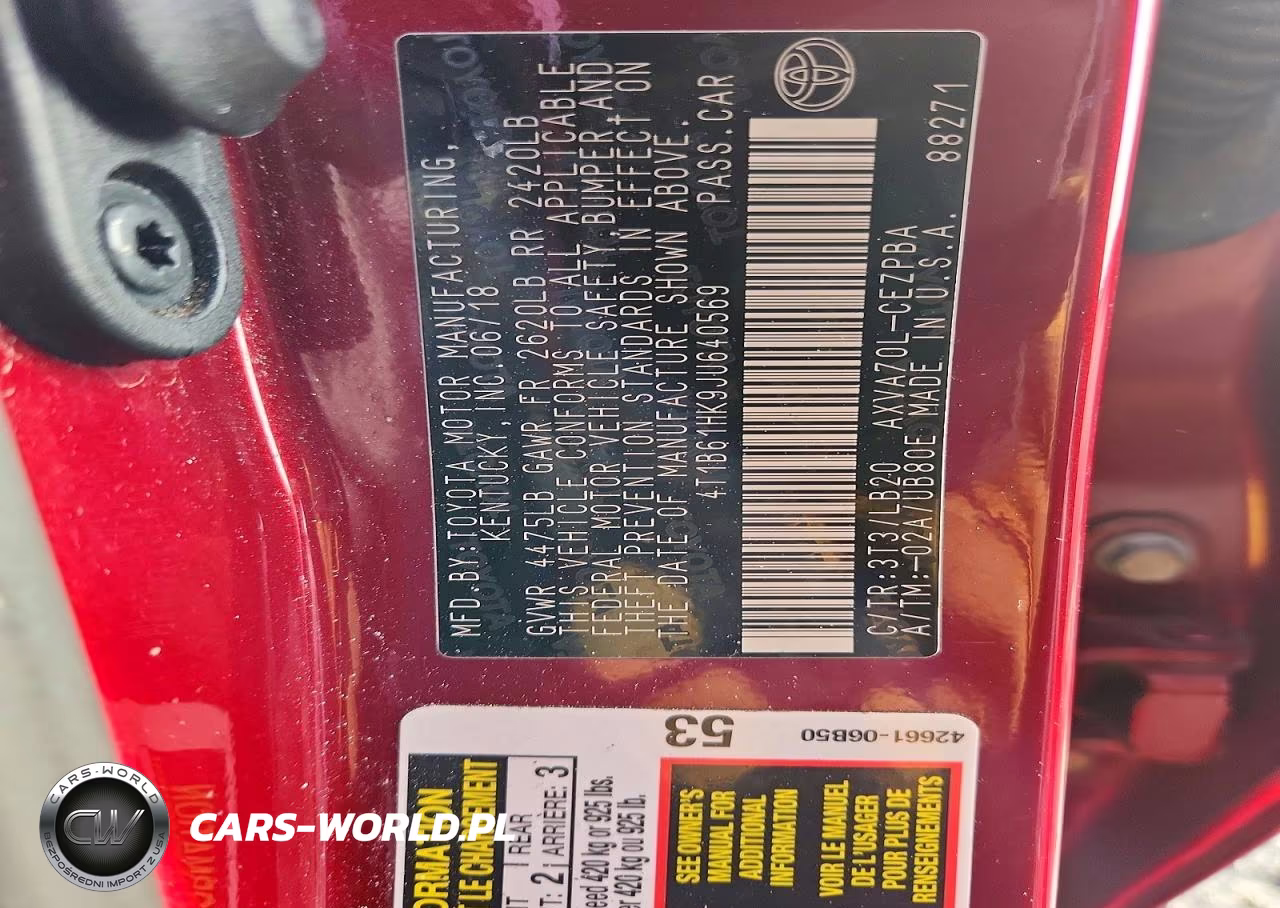 2018 Toyota Camry Xse VIN:4T1B61HK9JU640569 - 13