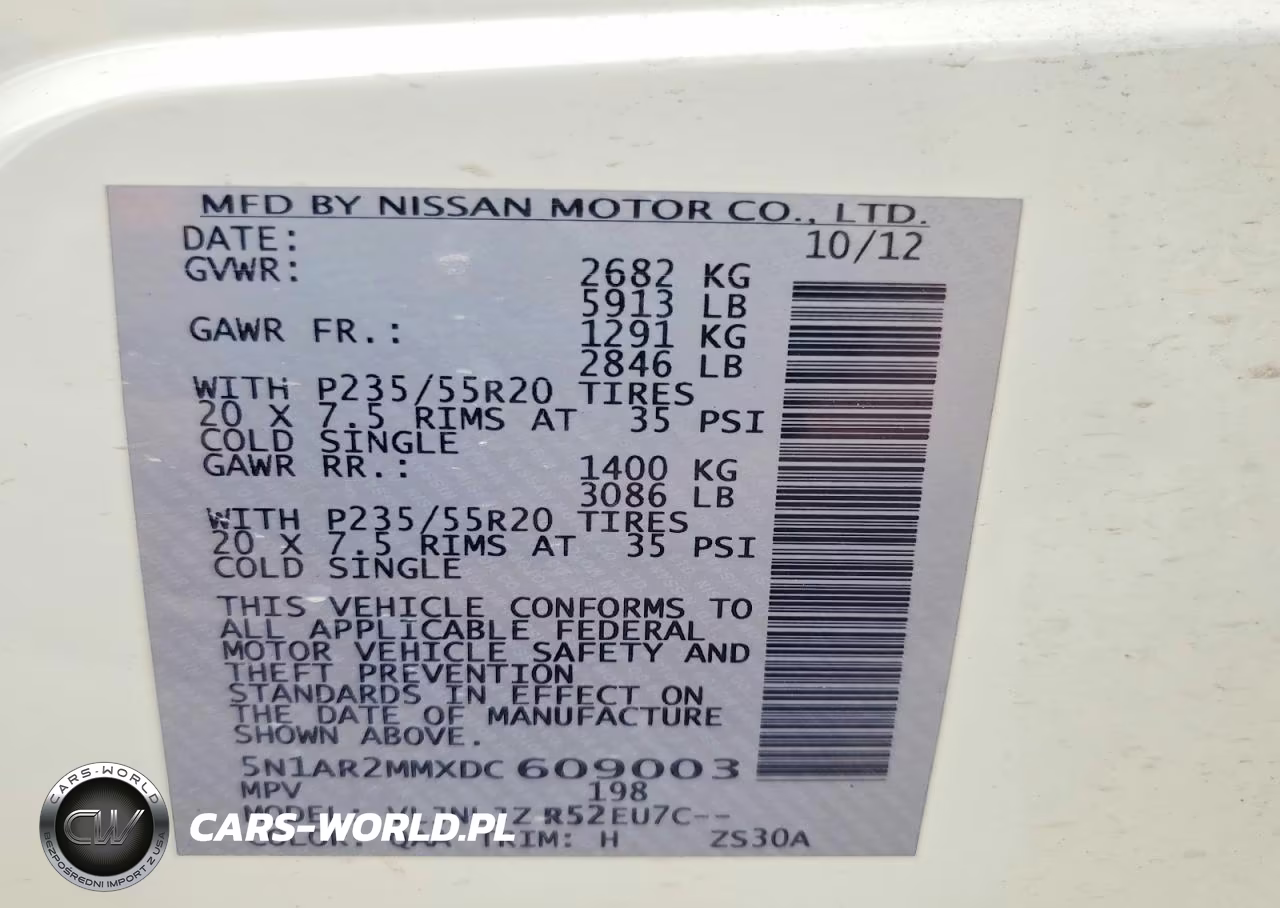 2013 Nissan Pathfinder S VIN:5N1AR2MMXDC609003 - 13