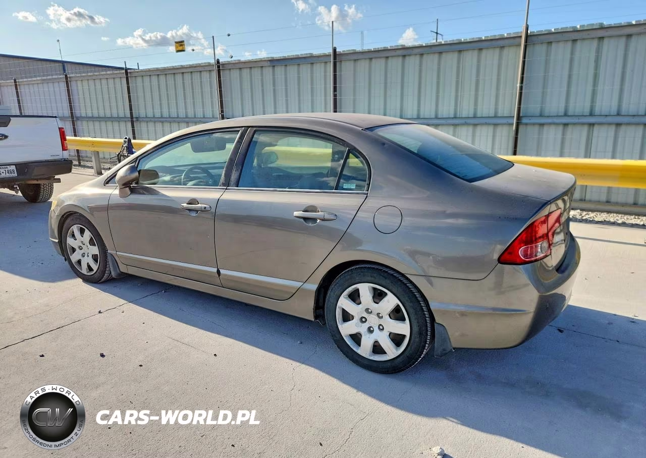 2007 Honda Civic Lx VIN:2HGFA16537H306892 - 3