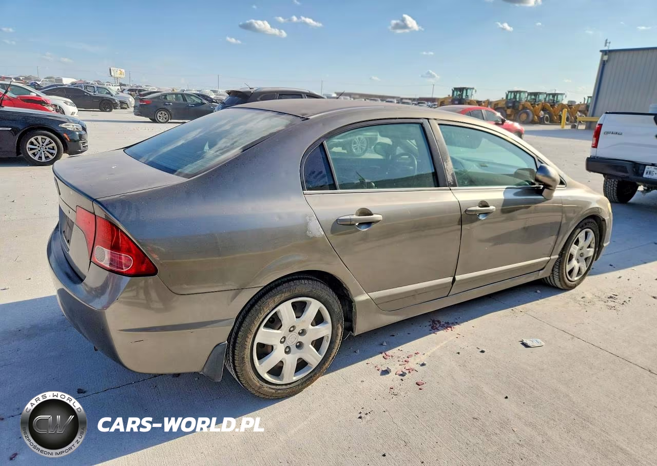 2007 Honda Civic Lx VIN:2HGFA16537H306892 - 5
