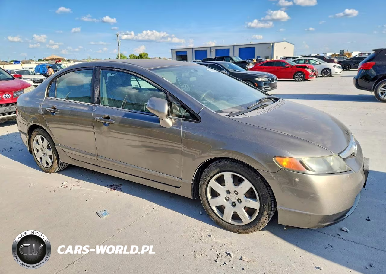 2007 Honda Civic Lx VIN:2HGFA16537H306892 - 6