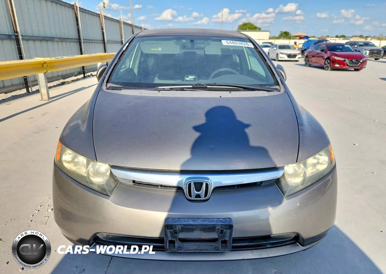 2007 Honda Civic Lx VIN:2HGFA16537H306892 - 7